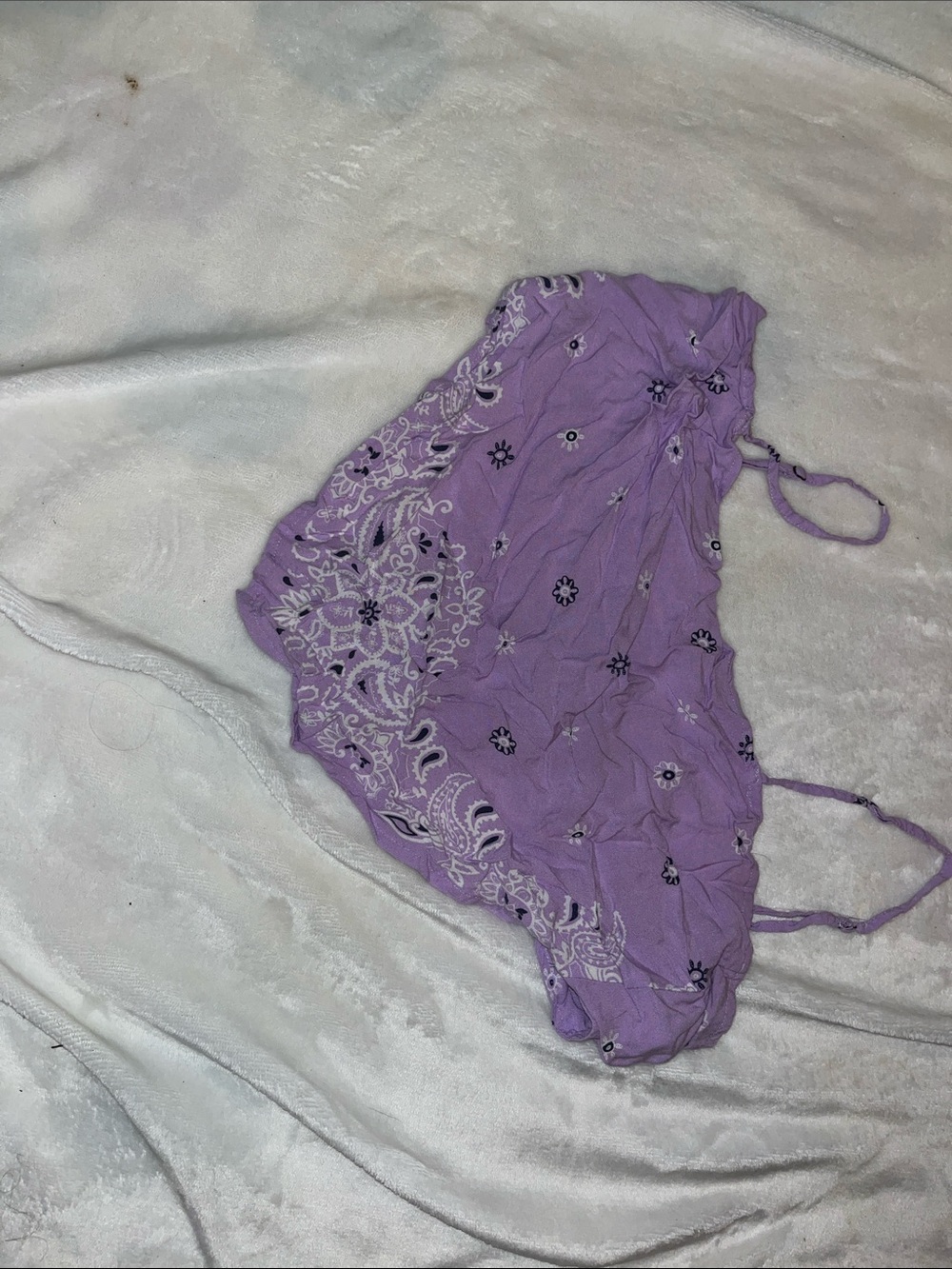 Lavender Lace-Trim Bralette Top - Women Intimates
